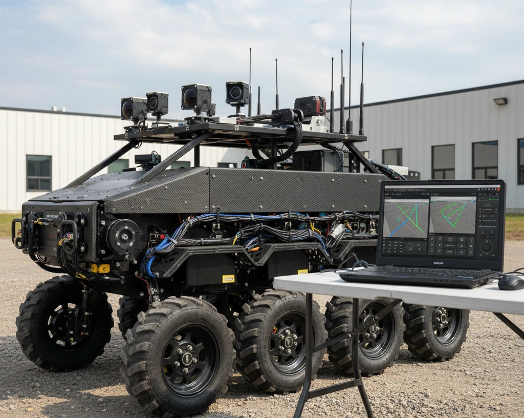 UGV - Controller Integration & Autonomy feature development