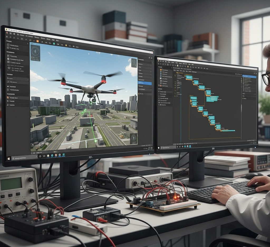 Pilot Training Simulators for Drones
