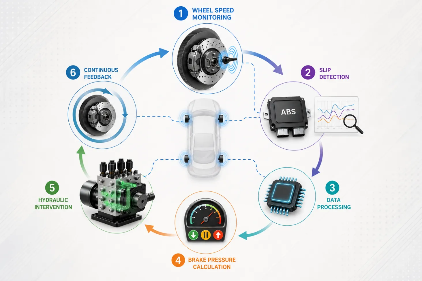 ABS Control Loop Architecture