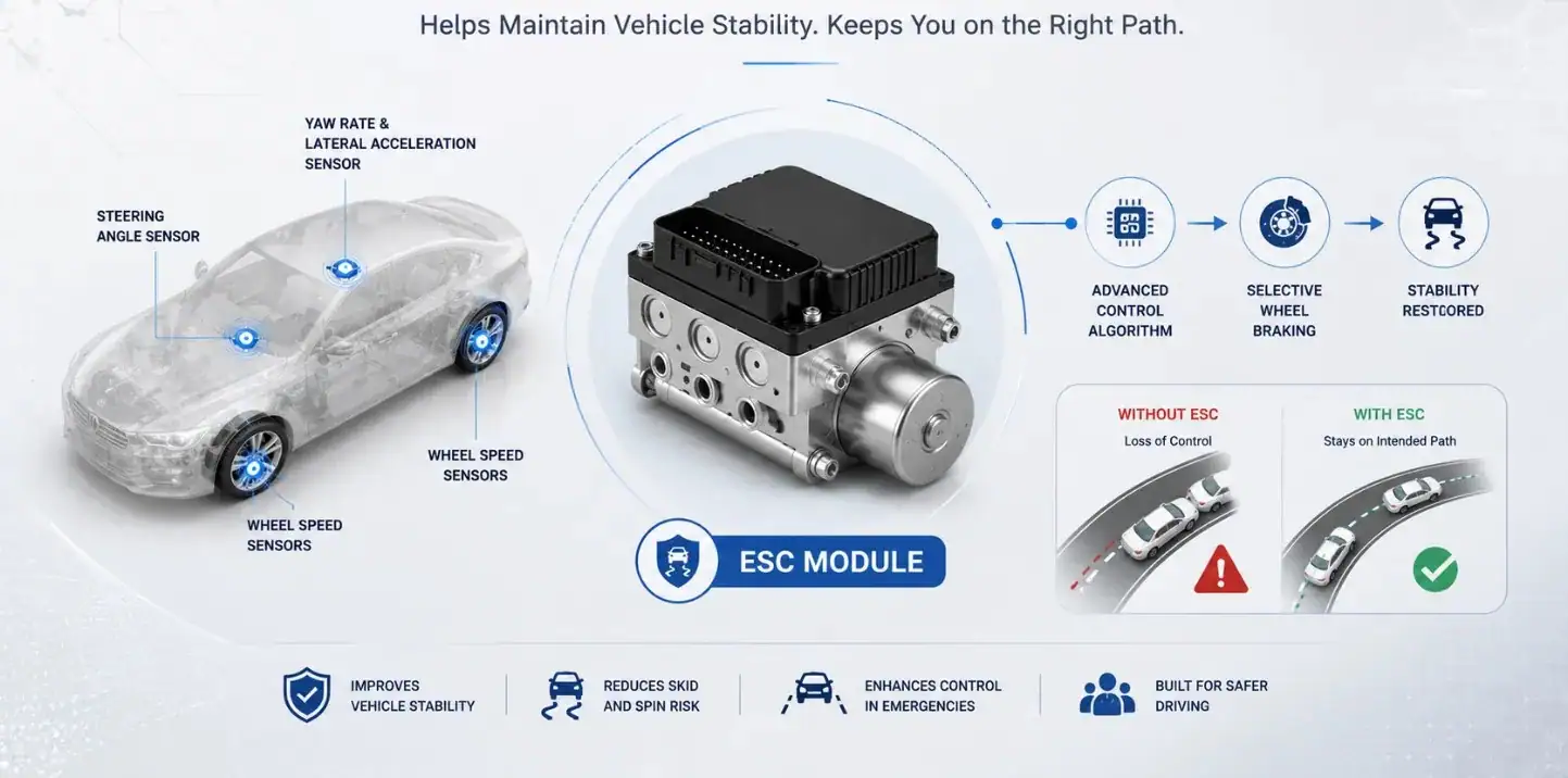 How ABS and ESC Work Together