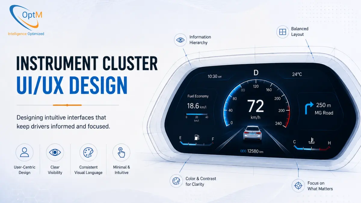 Instrument Cluster UI/UX Design: The 2026 Engineering Guide for Automotive HMIs