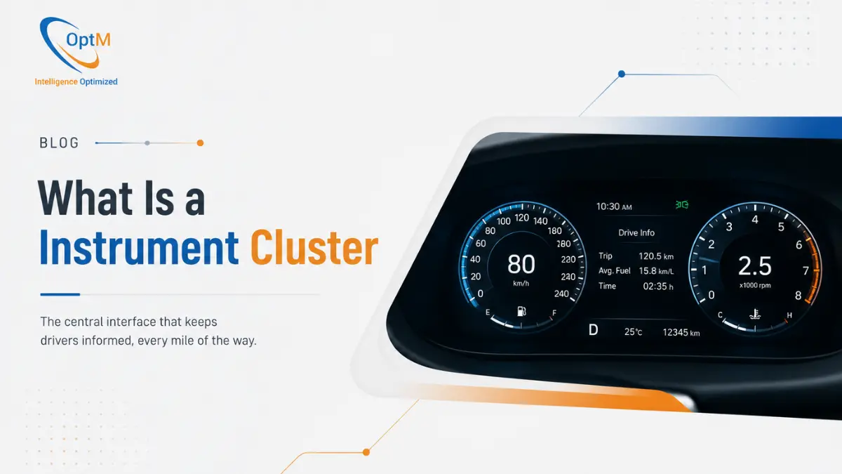 What is an Instrument Cluster? A Complete Automotive Engineering Guide